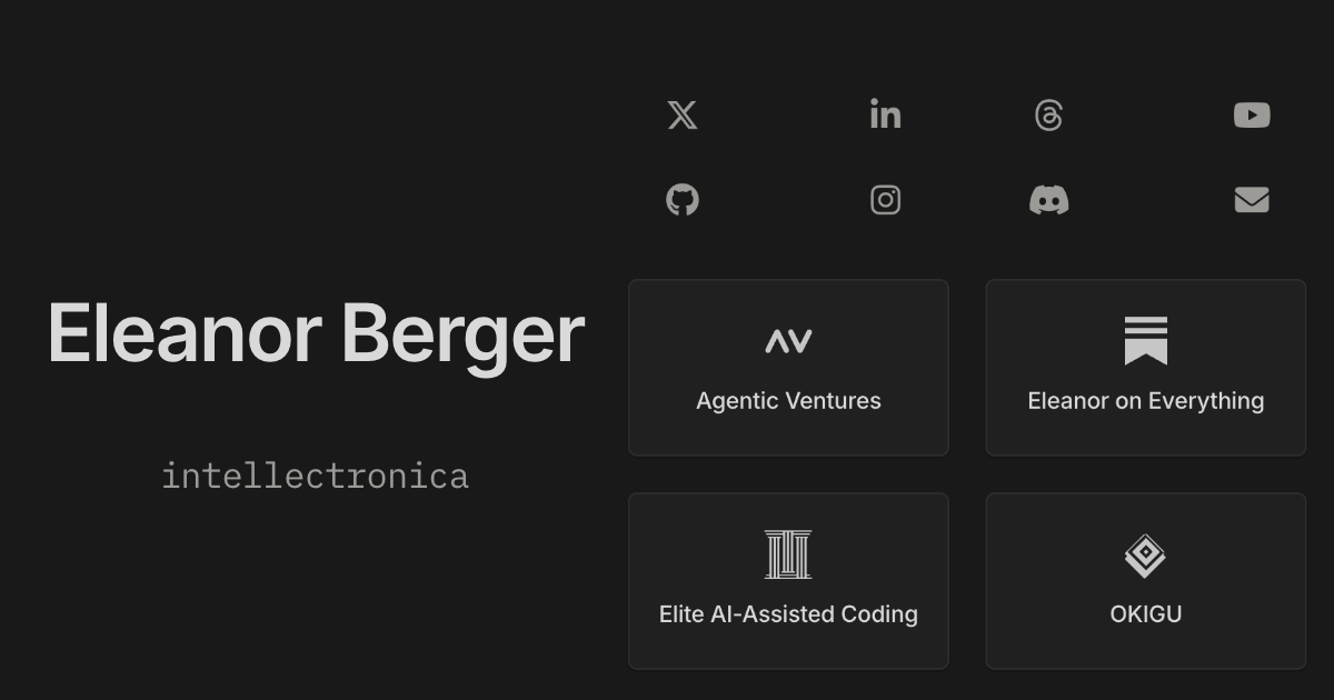 Eleanor Berger — intellectronica